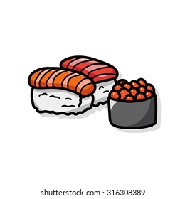 sushi doodle