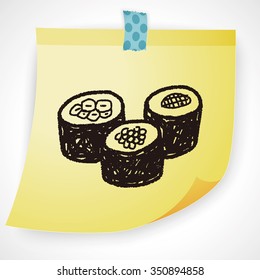 sushi doodle