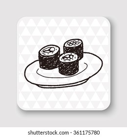 sushi doodle