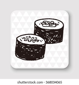 sushi doodle