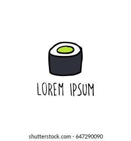 sushi doodle icon