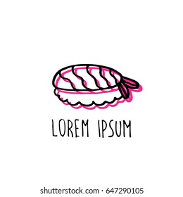 sushi doodle icon