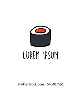 sushi doodle icon