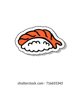 sushi doodle icon