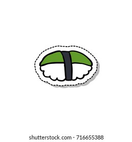 sushi doodle icon