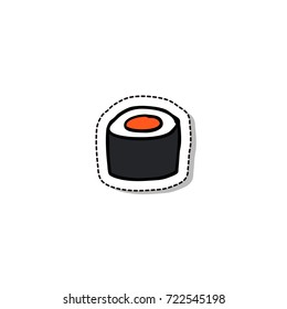 sushi doodle icon