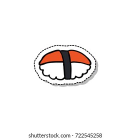 sushi doodle icon