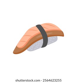 Sushi Eel Seafood Vector Illustration, Isolated
