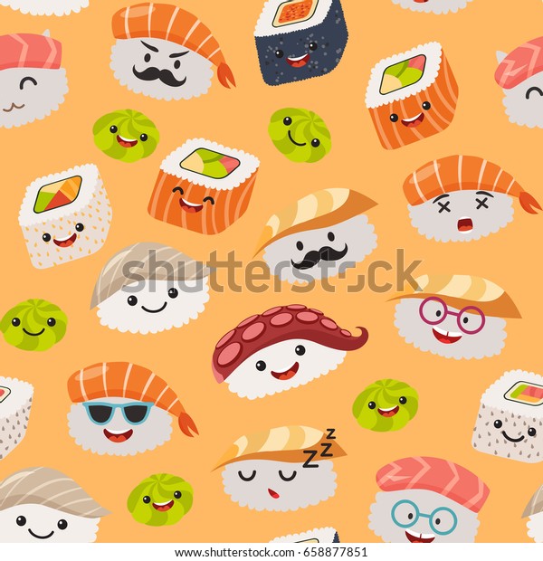 Featured image of post Sfondi Kawaii Cibo Sushi Patatine fritte gelato amaretti sushi o latte e decorare la schermata iniziale
