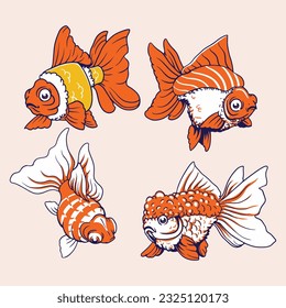 	
the sushi fish vector art