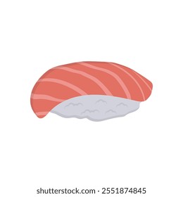 Sushi Flat Icon, Vector illustration