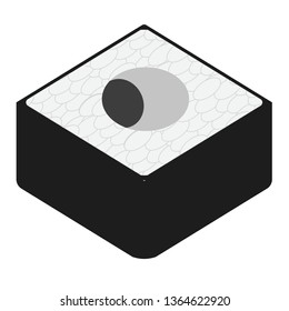 Sushi flat illustration