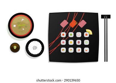 sushi food