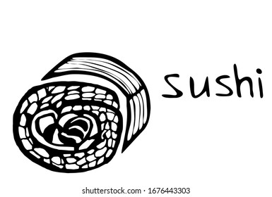  Sushi. Gráficos. Para el diseño de una cocina superior