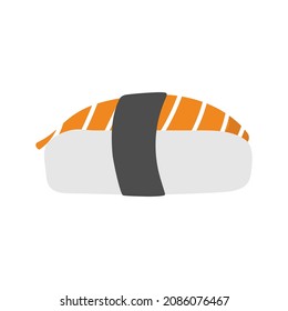 plantilla de diseño de icono sushi vectorial ilustración aislada