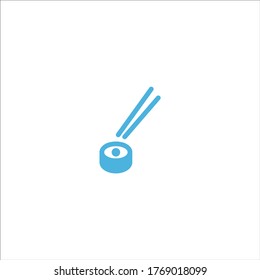 sushi icon flat vector logo design trendy illustration signage symbol graphic simple