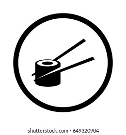 sushi icon. illustration isolated vector sign symbol