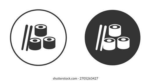 Icono de sushi. Perfecto para interfaces de Web y App, presentaciones, infografías