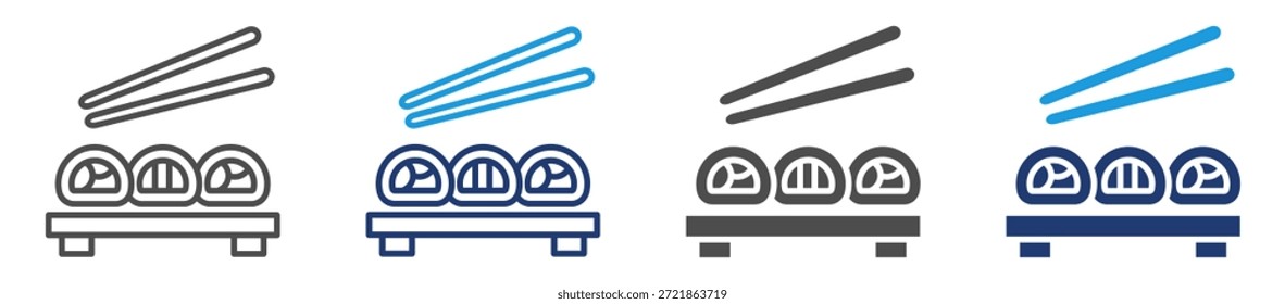 sushi icon sheet multiple style