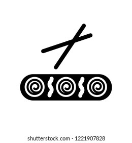 Sushi icon. Trendy Sushi logo concept on white background from Hotel and Restaurant collection. Suitable for use on web apps, mobile apps and print media.
