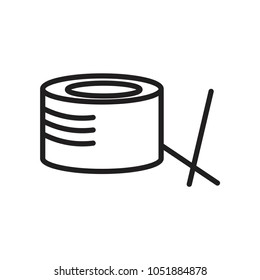 sushi icon vector