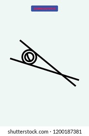 Sushi icon, Vector