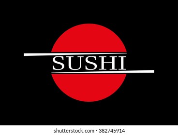 Sushi Icon. Vector