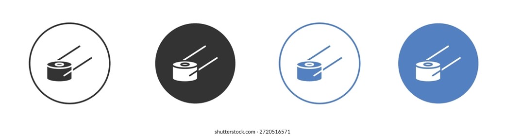 Coleção de ilustrações de clip-art de vetor de ícone Sushi