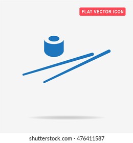 Sushi icon. Vector concept illustration for design.