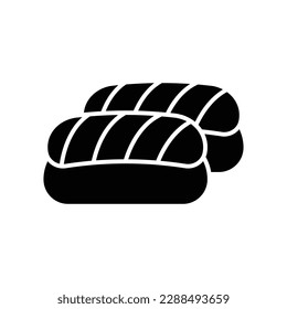 sushi icon vector design template in white background