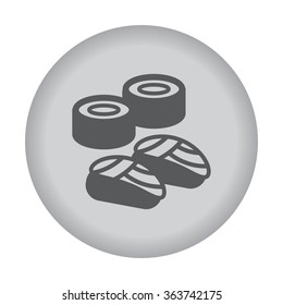 Sushi icon. Vector eps 10.
