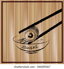 Sushi icon Vector Illustration, 10eps