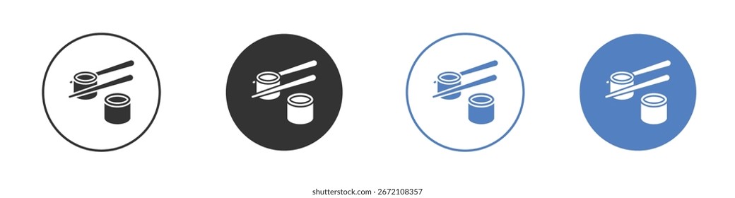 Sushi icon. Vector illustration, flat design.