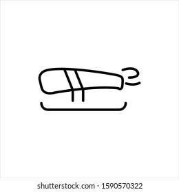 Sushi icon vector illustration logo template for many purpose. Isolated on white background.