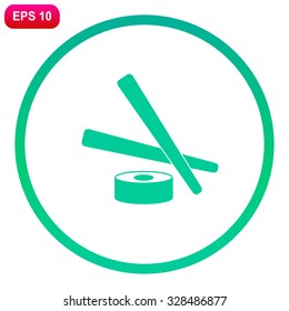 Sushi icon. Vector symbol