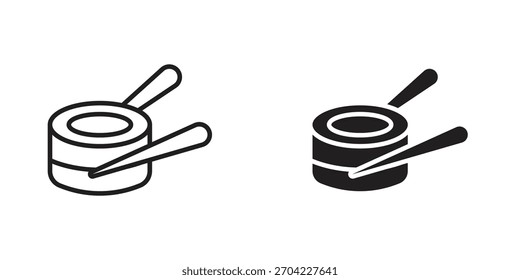 Sushi-Symbol, Vektorgrafik, Symbol, Logo-Illustrationen