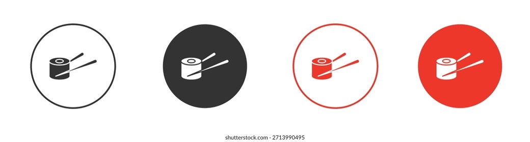 Icono de sushi. diseño de Vector de Web