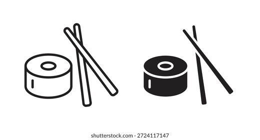 Sushi-Symbol für Ihr Website-Design, Logo, App, UI. EPS10