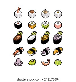 sushi icons