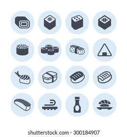 Sushi icons
