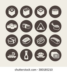 Sushi icons for site