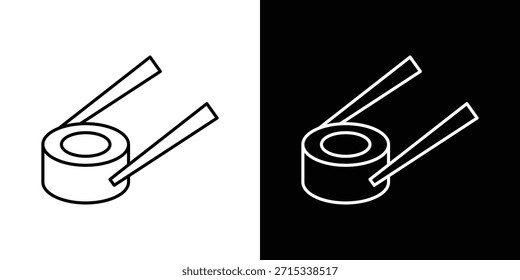 Sushi-Symbole, Vektorvorlage, EPS 10 für Design