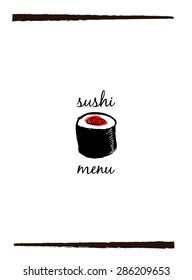 Sushi illustration