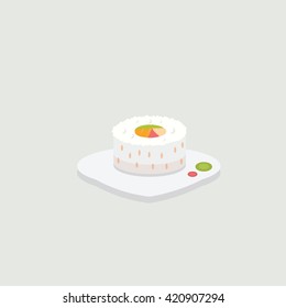 Sushi Illustration 

