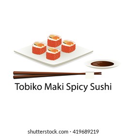 Sushi Illustration Template 