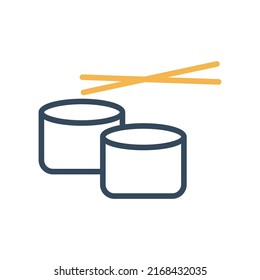 Sushi Isolated Vector icon which can easily modify or edit

