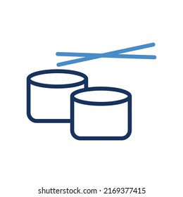 Sushi Isolated Vector icon which can easily modify or edit

