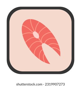 sushi item japanese food design illustration