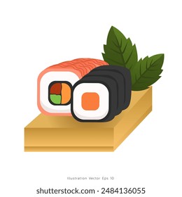 Sushi Japan vector design, Elements symbol of Japan, Vector illustration EPS 10