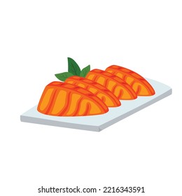 Sushi Japanese Food Illustration Vector Clipart